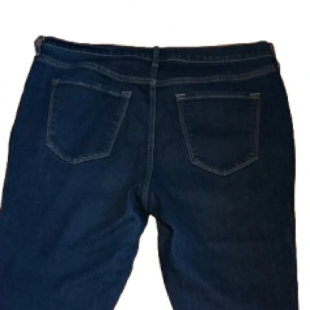 Old Navy Curvy Skinny Dark Wash Stretch Jeans | Women’s Size 14